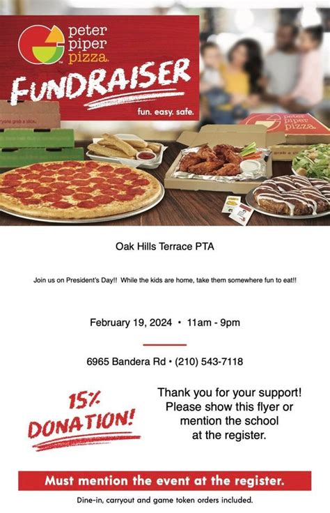 peter piper pizza survey|peter piper pizza fundraiser.